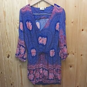 Elephant Pants Tunic Top